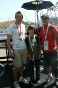 2 time IndyLights winner J.K. Vernay with guests